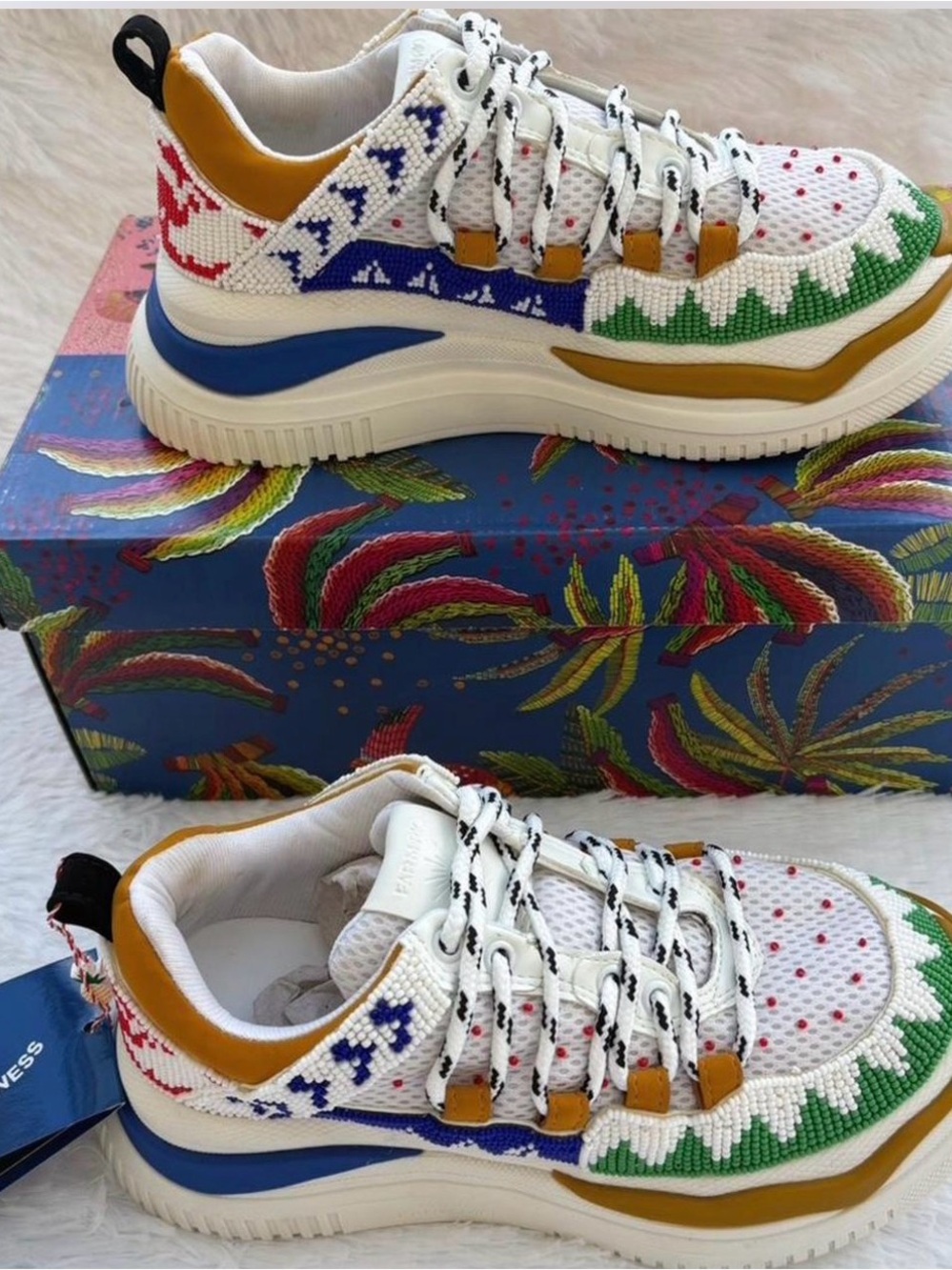 Farm Rio Apollo Women's Fashion Sneakers 7.5 New